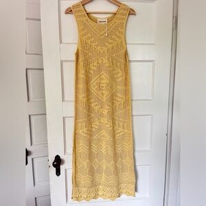 One of a kind Misha & Puff cotton knit dress, women’s size small.